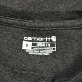 Est 2023 Carhartt Long Sleeve T-Shirt - Medium Gray Cotton