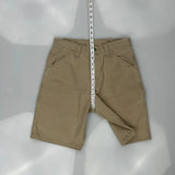 Wrangler Carpenter Shorts - 29W 10L Khaki Cotton
