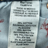 True Religion Denim Shorts - 28W UK 8 Dark Wash Cotton Blend