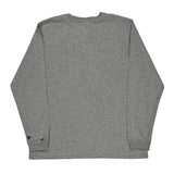 Carhartt Long Sleeve T-Shirt - XL Grey Cotton