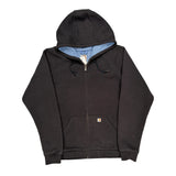Carhartt Hoodie - XL Black Cotton Blend