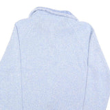 TOMMY HILFIGER Womens Blue Pullover Plain Crew Neck Basic Knit L Cotton Blend