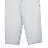 TOMMY JEANS Mens Jeans Light Blue Loose Straight Denim W40 L30 Casual Retro