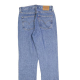 LEVI'S 501 Womens Jeans Blue Regular Straight Denim Medium W29 L32 Classic Fit