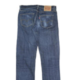 LEVI'S 504 Mens Jeans Blue Slim Straight Denim Medium W32 L36 Classic Fit