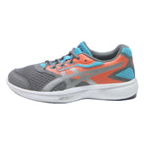ASICS Rapid Womens Trainers Low Top Synthetic UK 8.5 Grey & Orange Lightweight