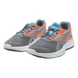 ASICS Rapid Womens Trainers Low Top Synthetic UK 8.5 Grey & Orange Lightweight