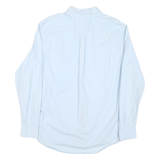 NAUTICA Mens Blue Cotton Blend Shirt M Button-Down Collar Long Sleeve Casual