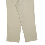 DICKIES Mens Cotton Blend Beige Regular Straight Trousers W34 L28 Classic