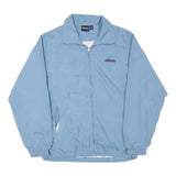 ELLESSE Womens Blue Light Blue Jacket UK 12 Polyester Blend Zip Casual Classic