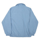 ELLESSE Womens Blue Light Blue Jacket UK 12 Polyester Blend Zip Casual Classic