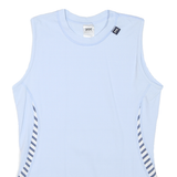 HELLY HANSEN Womens Light Blue Sleeveless Crew Neck Performance T-Shirt L