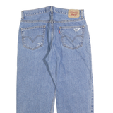 LEVI'S 550 Straight Mens Jeans Blue Relaxed Straight Denim Medium W35 L27 Casual
