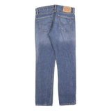 LEVI'S 511 Slim Mens Jeans Blue Slim Straight Denim Medium W32 L32 Casual Wear