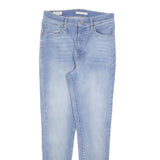 LEVI'S Womens Jeans Blue Slim Skinny Denim Light W30 L29 Stylish Zip Closure