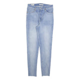 LEVI'S Womens Jeans Blue Slim Skinny Denim Light W30 L29 Stylish Zip Closure