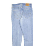 LEVI'S Womens Jeans Blue Slim Skinny Denim Light W30 L29 Stylish Zip Closure