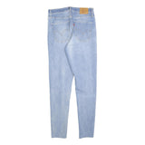 LEVI'S Womens Jeans Blue Slim Skinny Denim Light W30 L29 Stylish Zip Closure