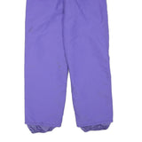 Purple Womens Relaxed Fit Straight Leg Trousers W26 L28 Casual Polyester Blend
