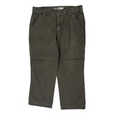 Carhartt Trousers - 36W 30L Grey Cotton