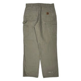 Carhartt Carpenter Pants - 33W 32L Gray Cotton