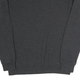 PUMA Mens Black Cotton Blend Crew Neck Sweatshirt S Logo Casual Athleisure