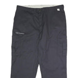 DICKIES Mens Polyester Blend Navy Regular Fit Straight Leg Trousers W44 L31