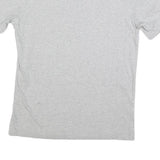 ADIDAS Mens Grey T-Shirt S Short Sleeve Crew Neck Logo Sportswear