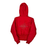 Rocawear Bomber Jacket - Medium Red Polyester