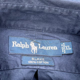Blake Ralph Lauren Shirt - XL Navy Cotton