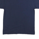 GILDAN Mens Navy Blue Chris Kyle Flag Foundation Graphic T-Shirt L Crew Neck