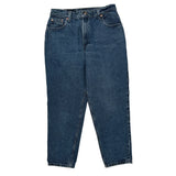 Levis 551 Jeans - 30W UK 12 Blue Cotton