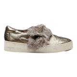 MICHAEL KORS Loafer Shoes Beige Synthetic Womens UK 8