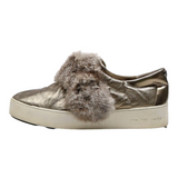 MICHAEL KORS Loafer Shoes Beige Synthetic Womens UK 8