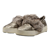 MICHAEL KORS Loafer Shoes Beige Synthetic Womens UK 8