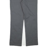 DICKIES Mens Cotton Blend Grey Regular Straight Trousers W30 L28 Workwear