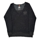 Harley Davidson Long Sleeve T-Shirt - XL Gray Cotton Blend