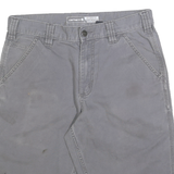 CARHARTT Mens Grey Casual Cotton Blend Relaxed Fit M W31 Workwear Shorts