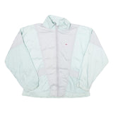 VICTORY TEAM Womens Light Green & Pale Green Jacket UK 14 Polyamide Zip Plain