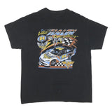 VAN HALEN Mens Black Van Halen Racing Graphic T-Shirt M Short Sleeve Crew Neck