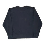 Ralph Lauren Spellout Sweatshirt - XL Navy Cotton Blend