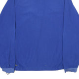 ADIDAS Mens Blue Kilgore Jumper Patterned 1/4 Zip Regular M Polyester Sportswear