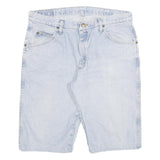 WRANGLER Mens Cotton Blend Blue Denim Shorts XL W34 Casual Classic Fit
