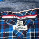 Tommy Hilfiger Checked Shirt - 2XL Blue Cotton