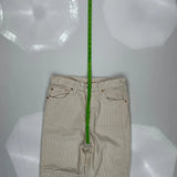 Levis Cord Trousers - 32″ Waist Beige Cotton