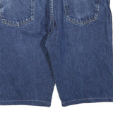 WRANGLER Mens Denim Blue Casual Shorts L W36 Comfortable Fit Classic Style