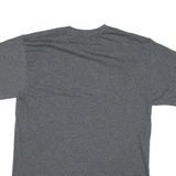 CHAMPION Mens Grey Graphic T-Shirt M Short Sleeve Crew Neck Cotton Blend Casual