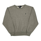 Polo By Ralph Lauren Sweatshirt - Medium Gray Cotton Blend