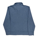 Tommy Hilfiger 1/4 Zip - Large Blue Cotton