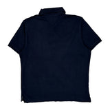 Tommy Hilfiger Polo Shirt - Small Navy Cotton